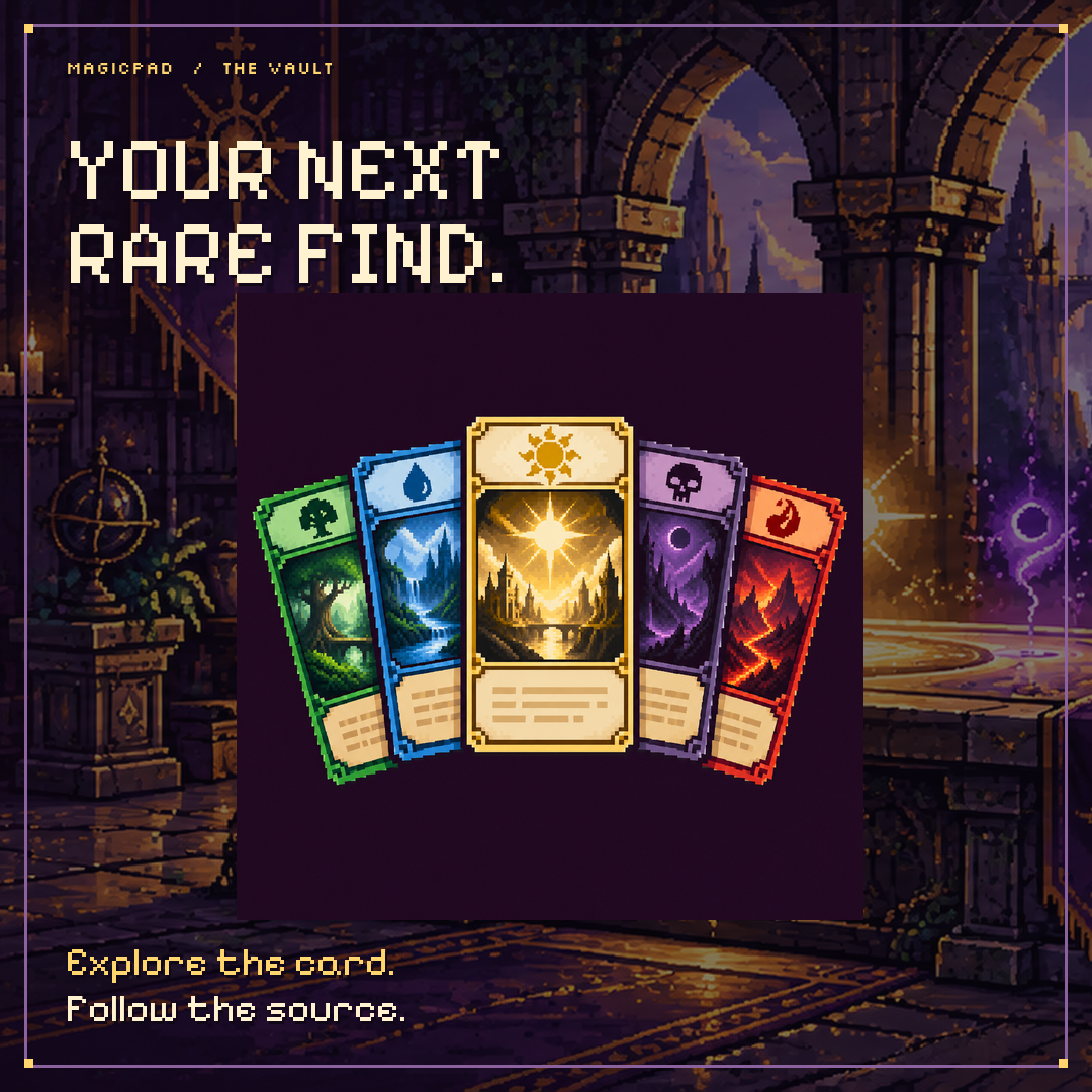 MagicPad card discovery post